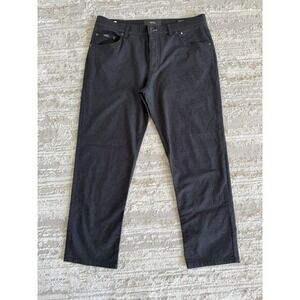 BRAX Feel Good Men's Pants Cooper Fancy 35x32 Gray Regular Fit Stretch